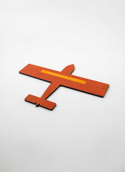 Remembering Wooden Plane - Red