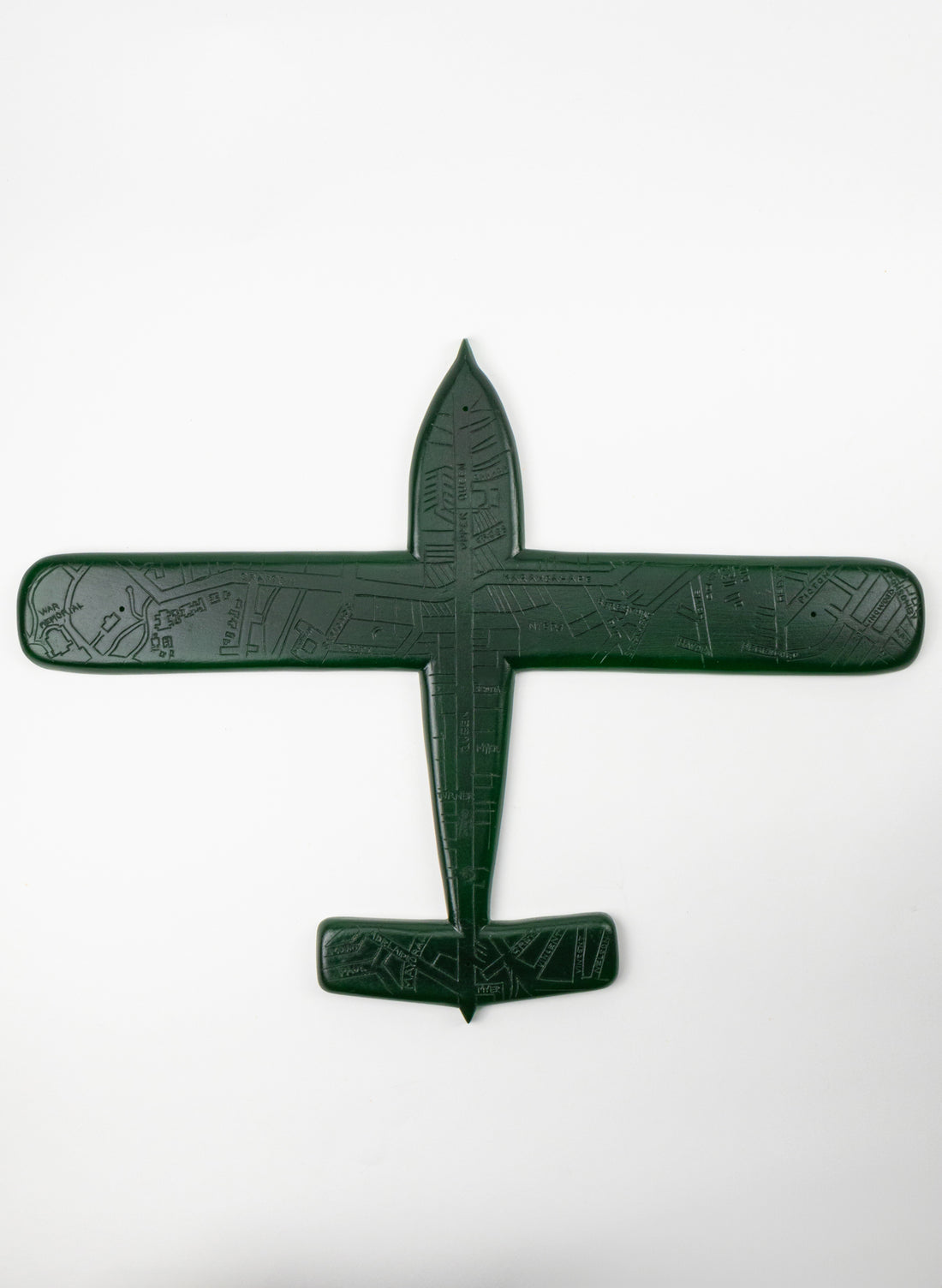 Auckland Resin Plane - Green