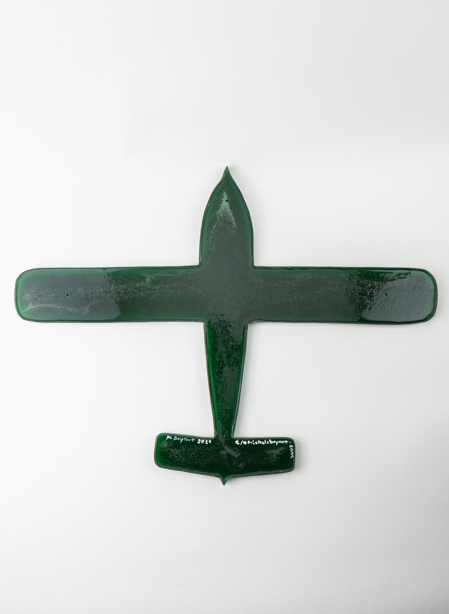 Auckland Resin Plane - Green