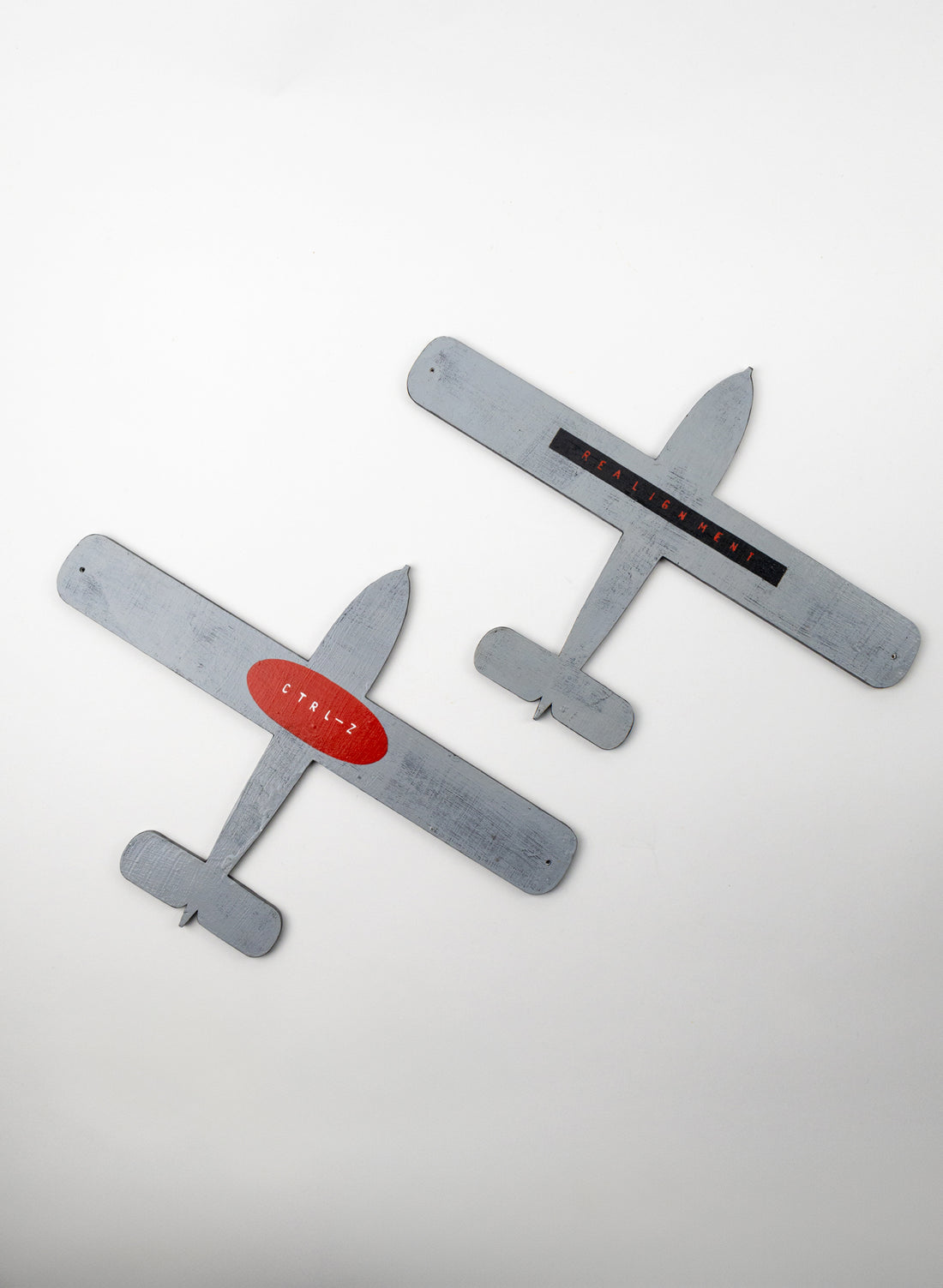 Realignment Wooden Plane - Grey