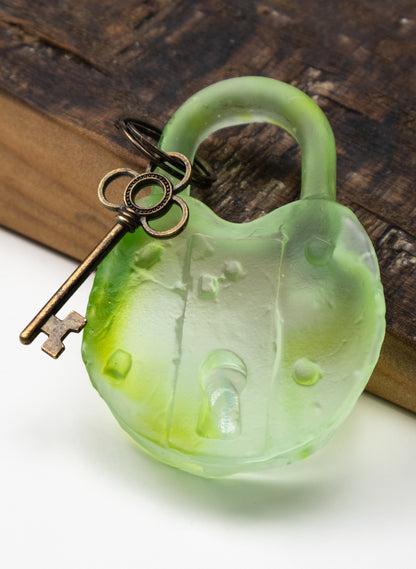 Assorted Glass Padlock 