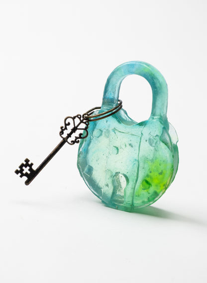 Assorted Glass Padlock 