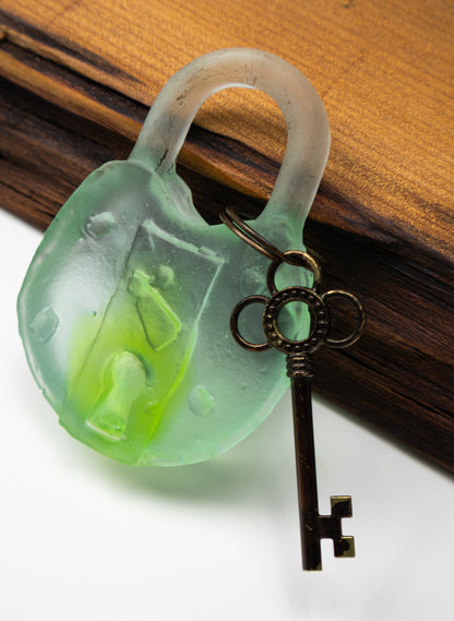 Assorted Glass Padlock 