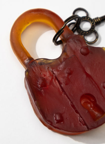 Assorted Glass Padlock 