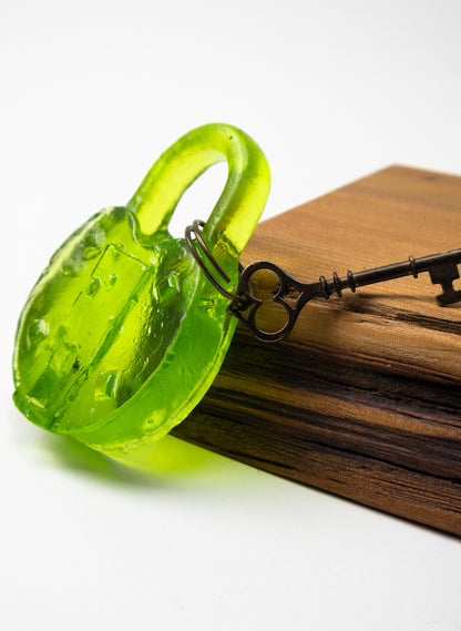 Assorted Glass Padlock 