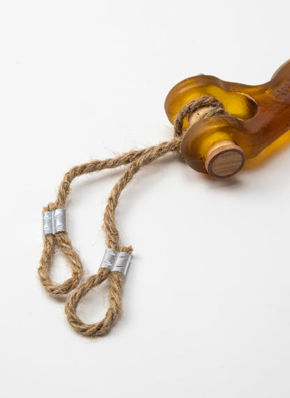 Glass Hook Wooden Pin