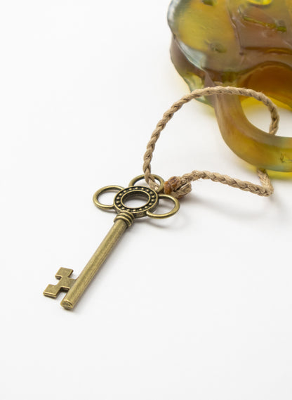 Old Glass Padlock With Cog