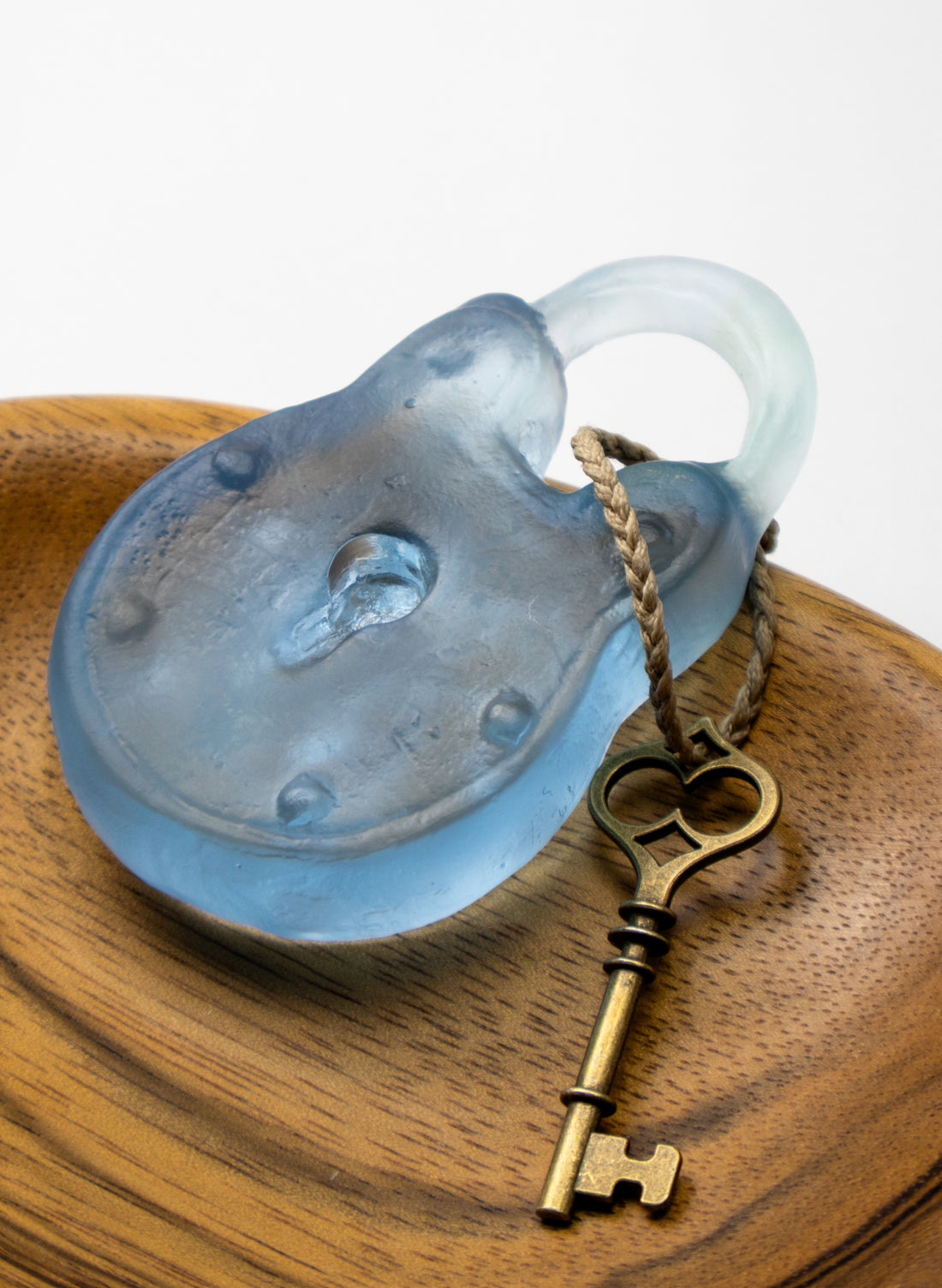 New Glass Padlock With Cog