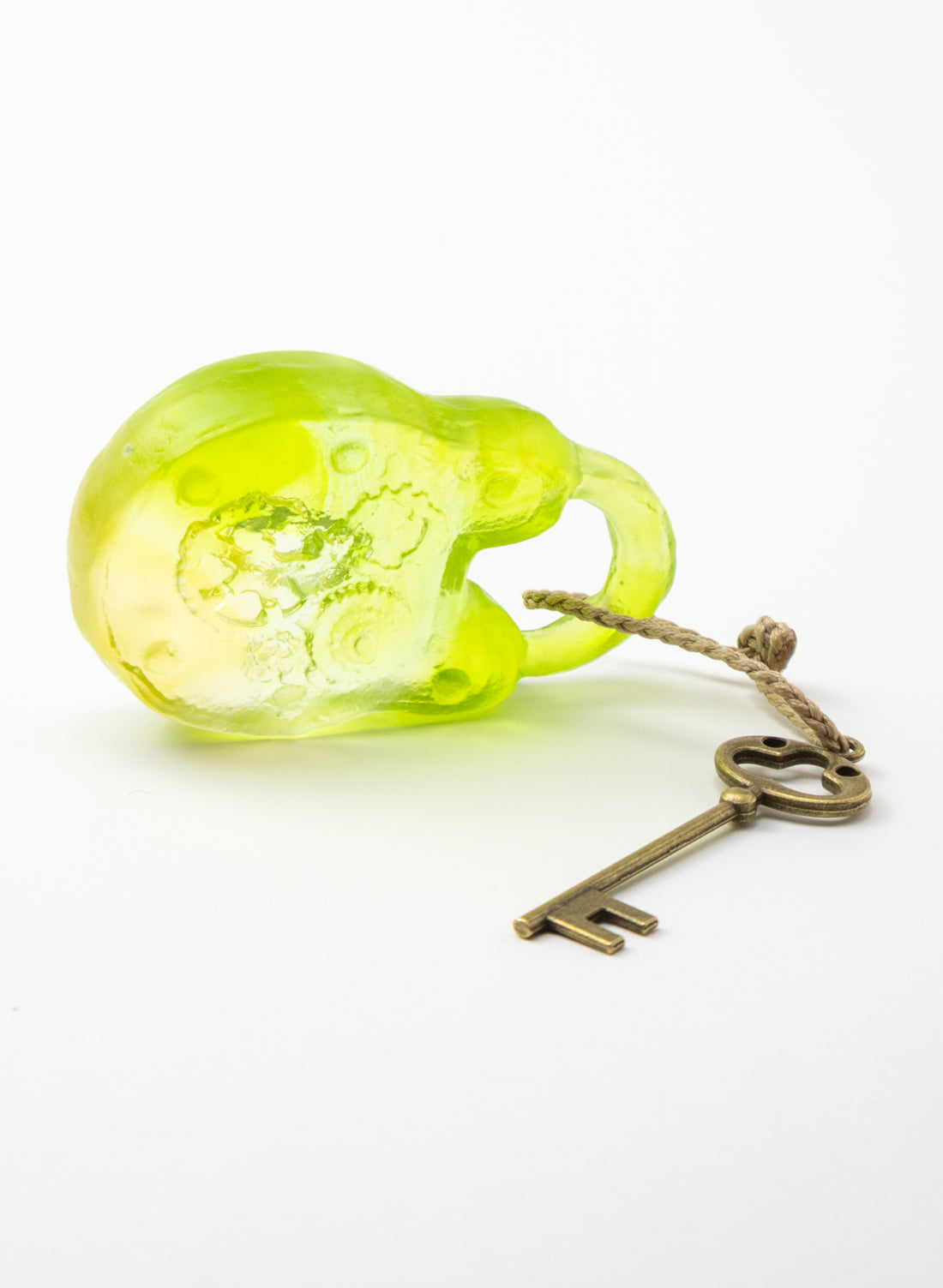 New Glass Padlock With Cog