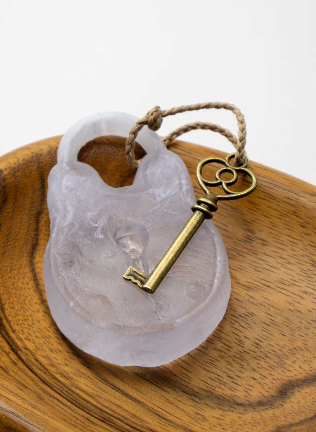 New Glass Padlock With Cog