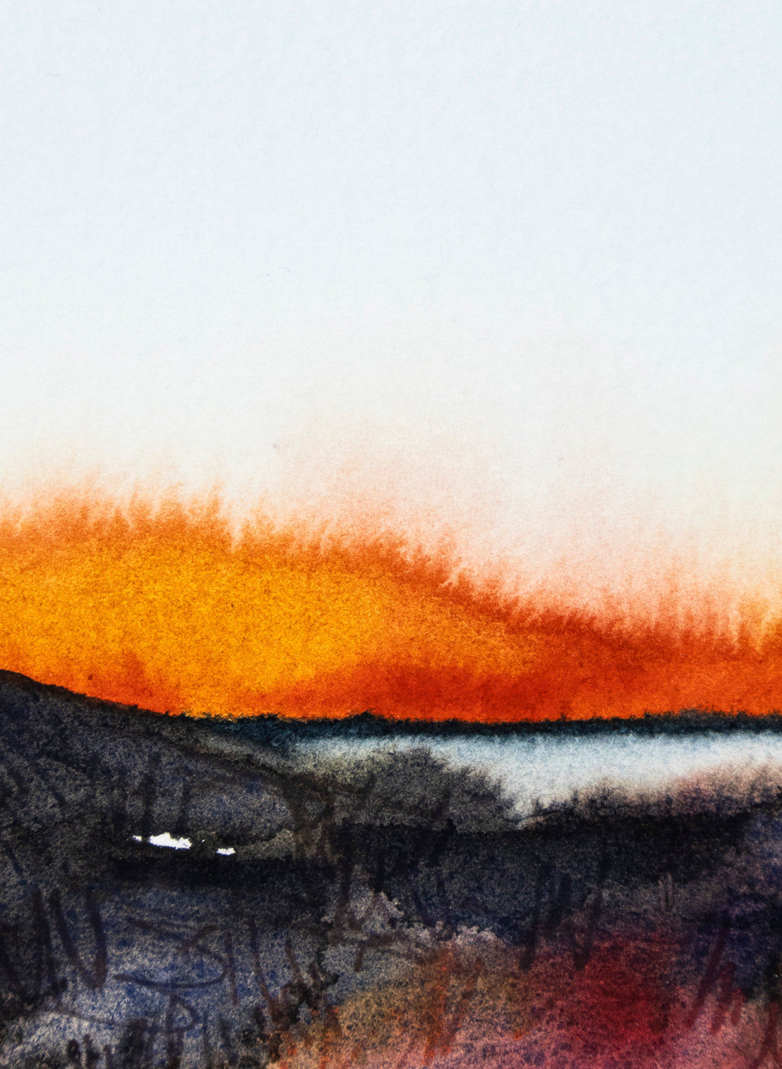 Doubtless Bay Sunset Study 