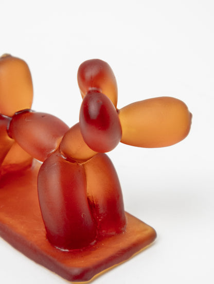 Glass Balloon Dog