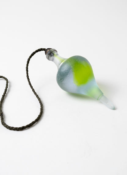 Glass Plum Bob
