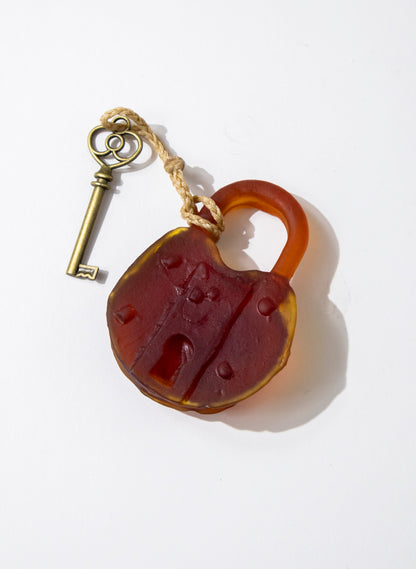 Assorted Glass Padlock 