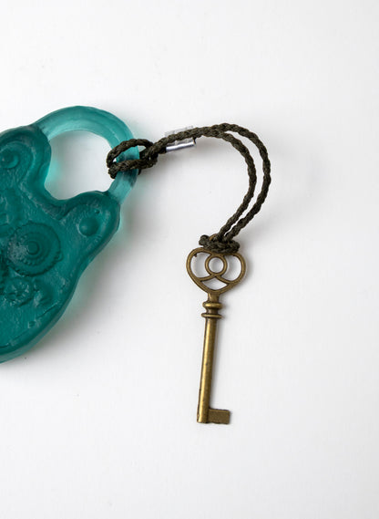 Assorted Glass Padlock 