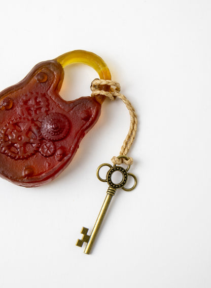 Assorted Glass Padlock 