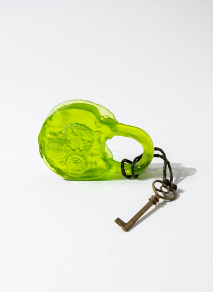 Assorted Glass Padlock 
