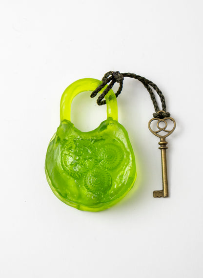 Assorted Glass Padlock 