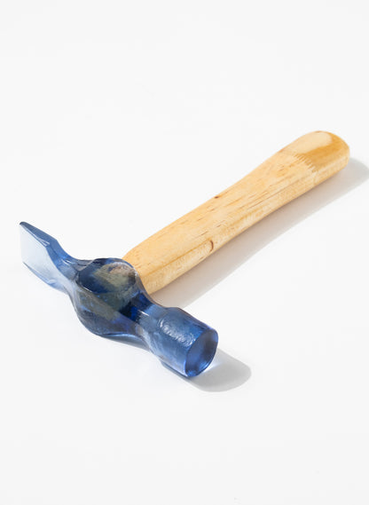 Steel Blue Cross Pien Glass Hammer