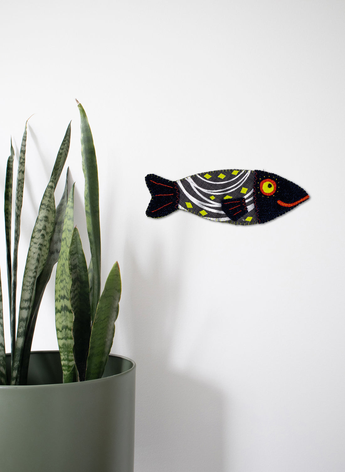 Blue &amp; Grey Happy Fish
