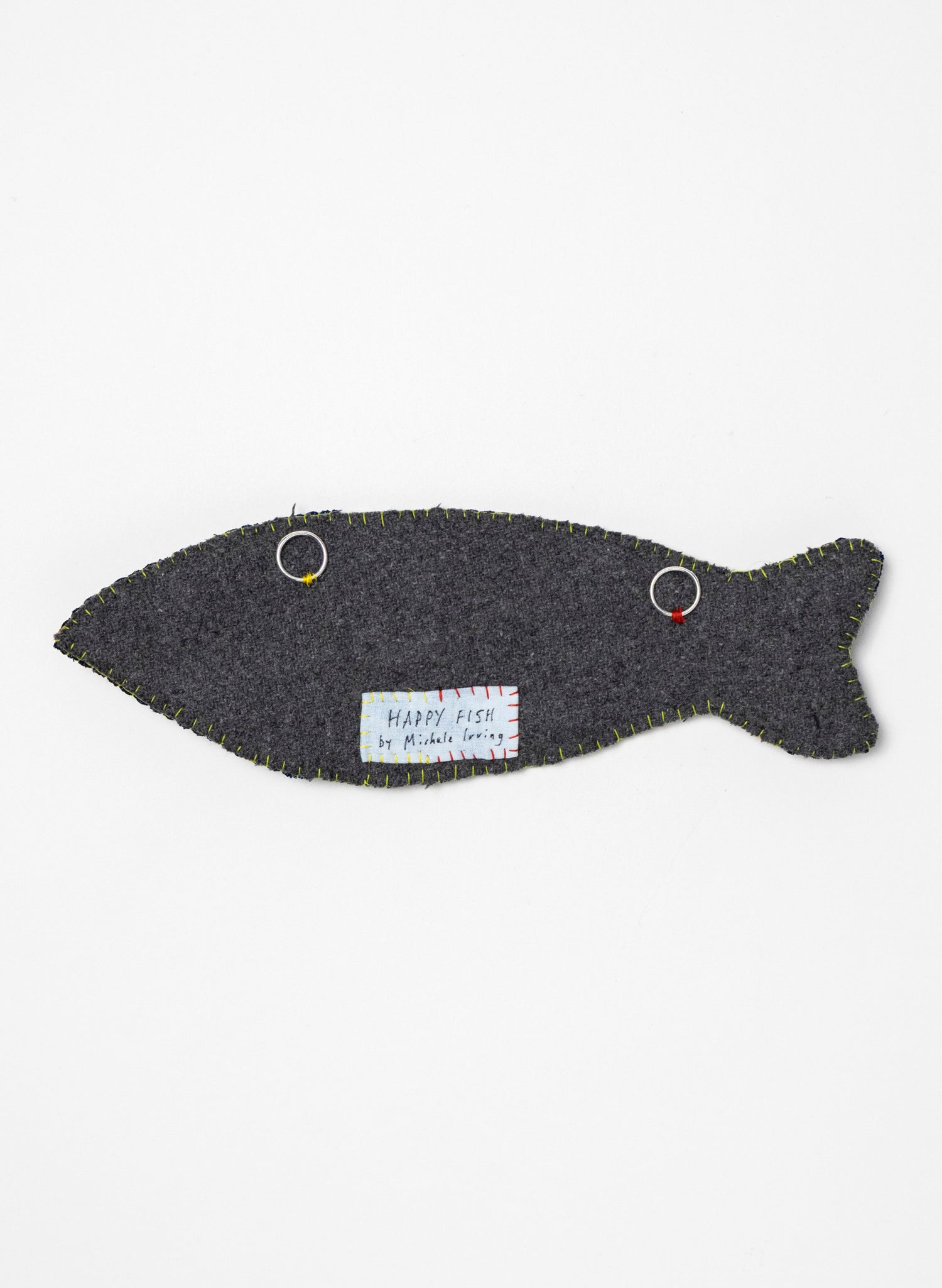 Blue &amp; Grey Happy Fish