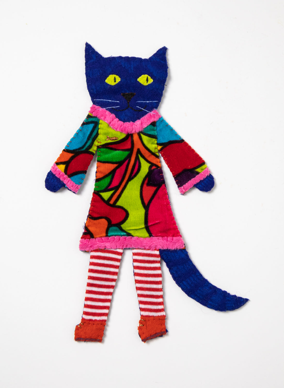 Party Cat With Brooch