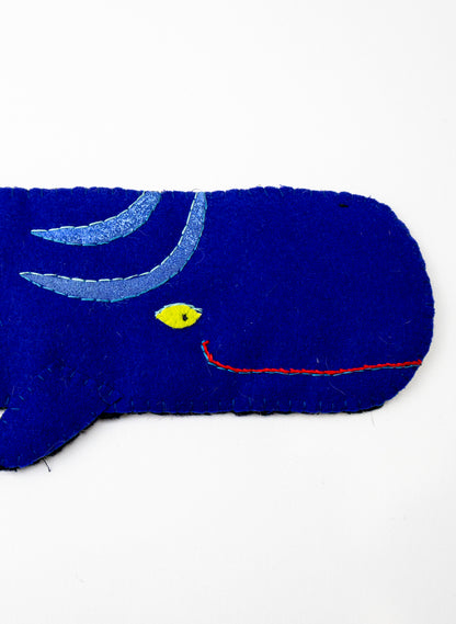 Blue Happy Whale