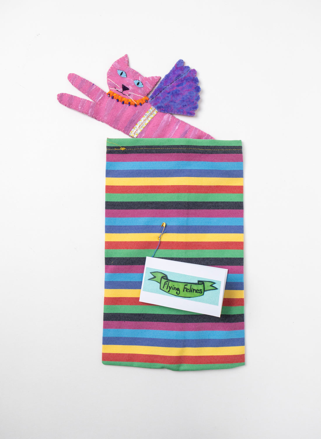 Pink Flying Feline
