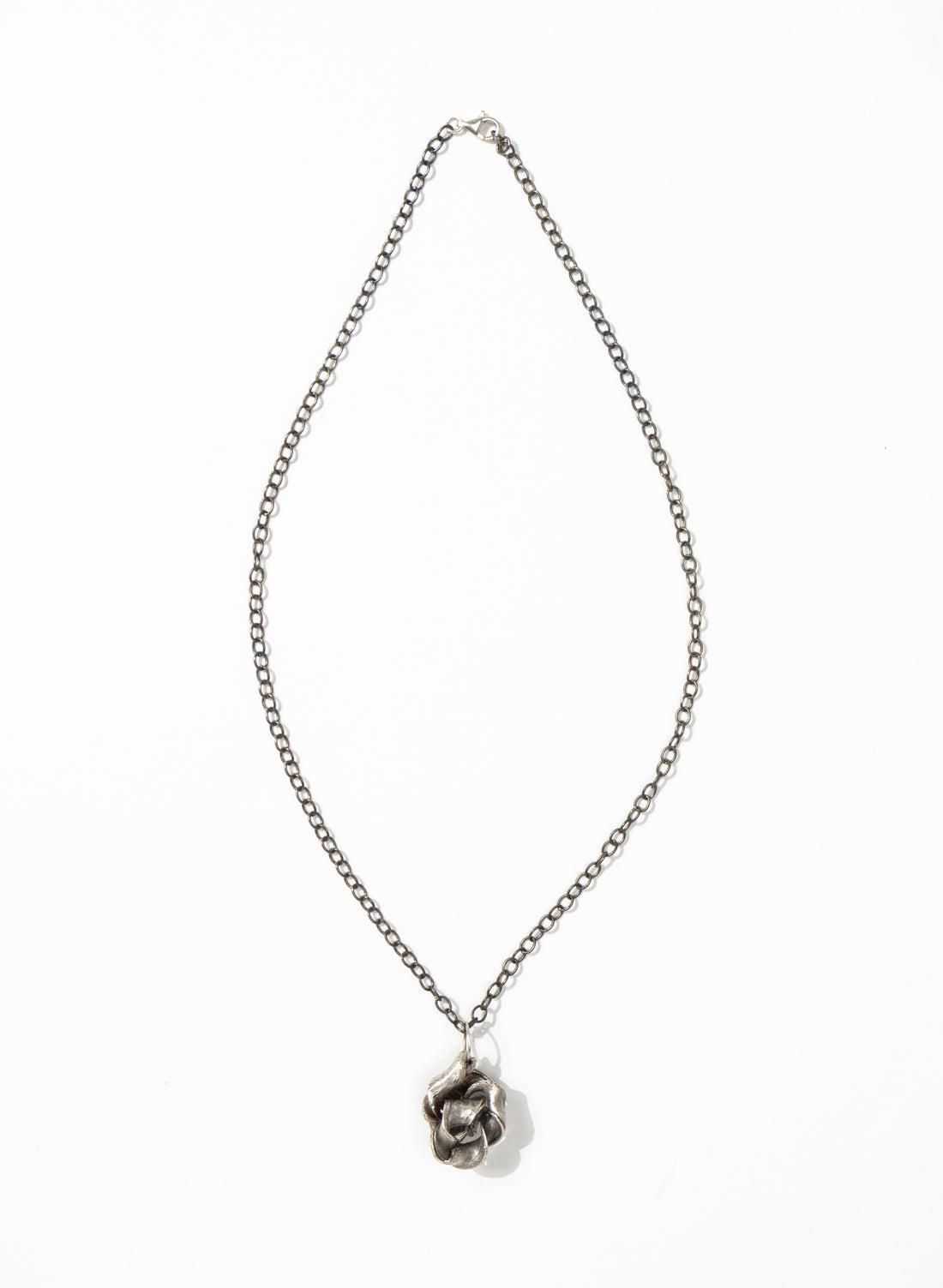 Oxidised Silver Pendant