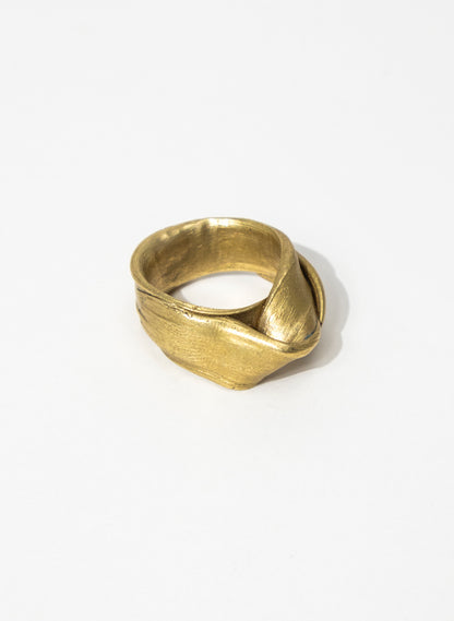 Bronze Folded Ring