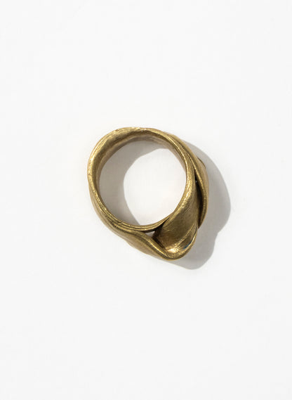 Bronze Folded Ring
