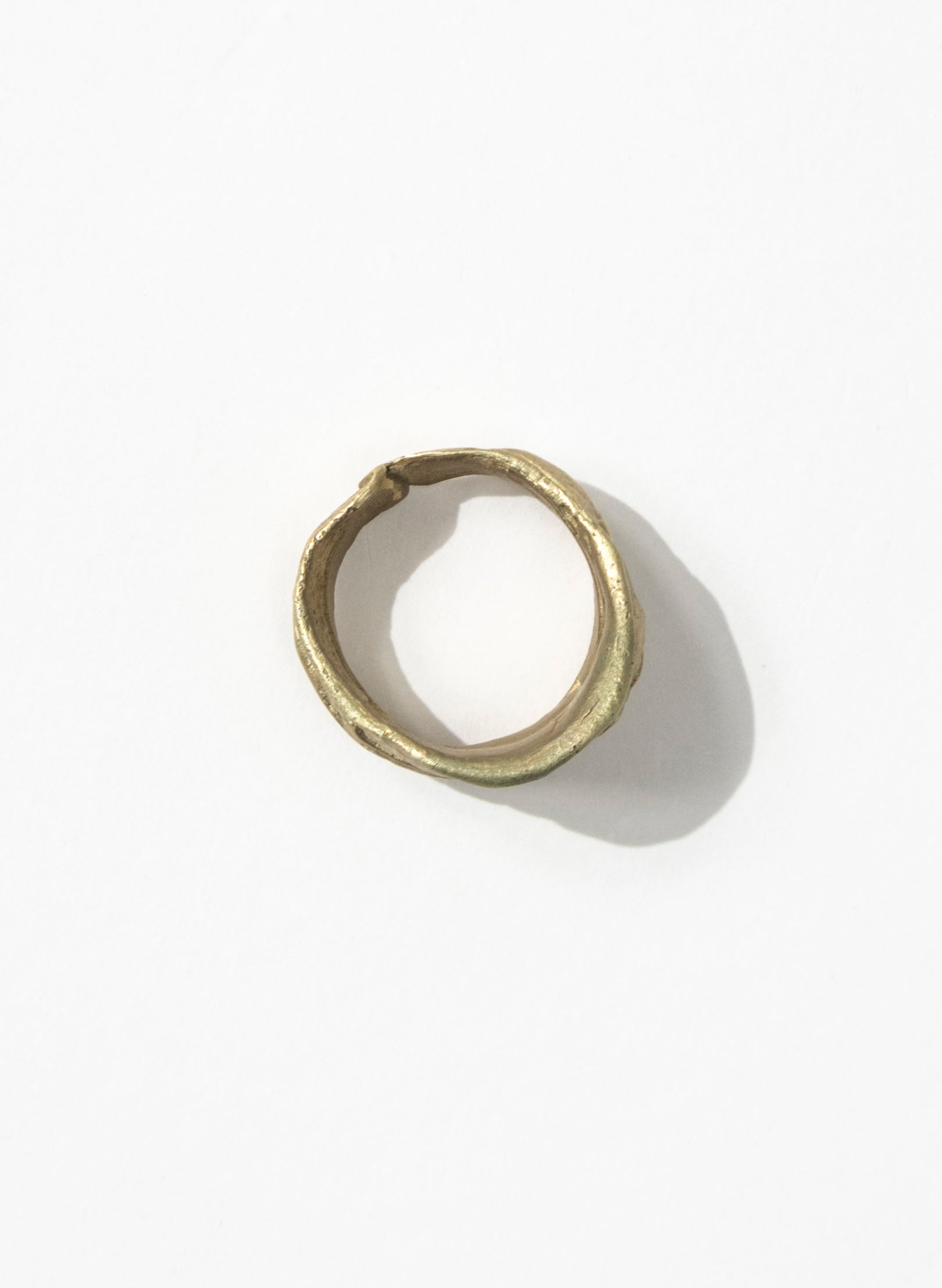 Bronze Folded Ring