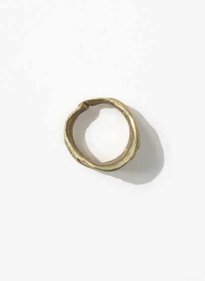 Bronze Folded Ring