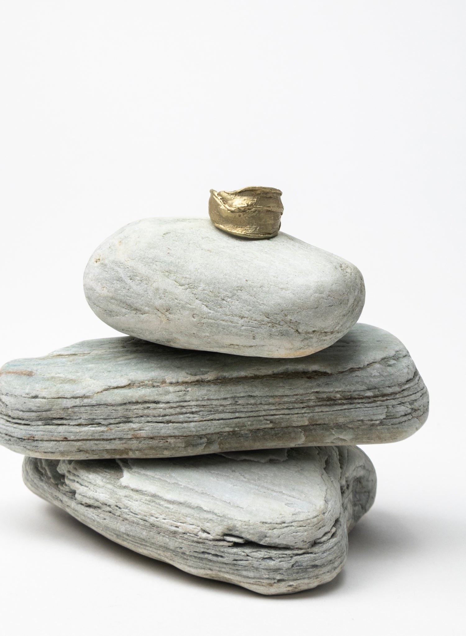 Bronze Folded Ring