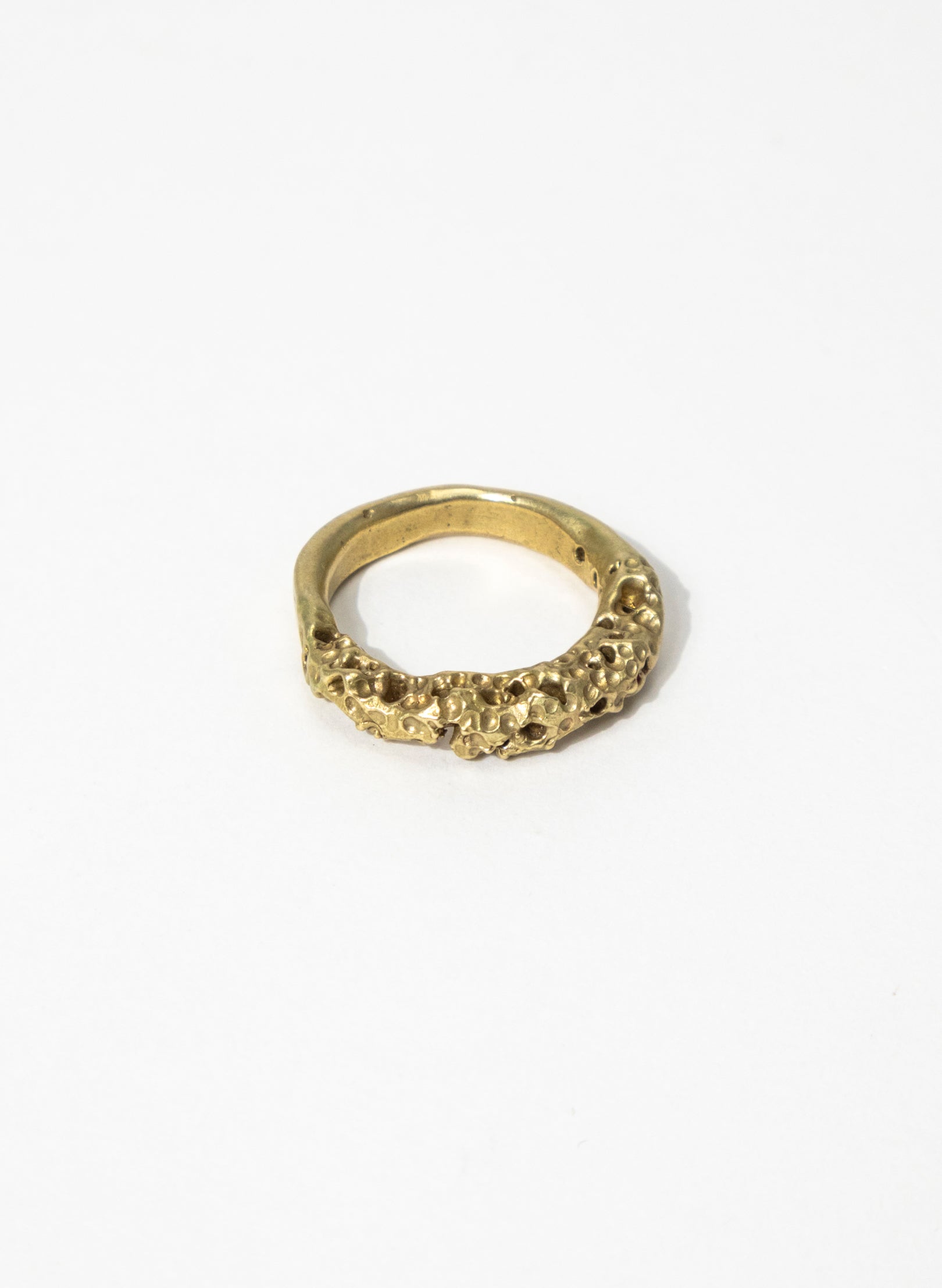 Coral Bronze Ring
