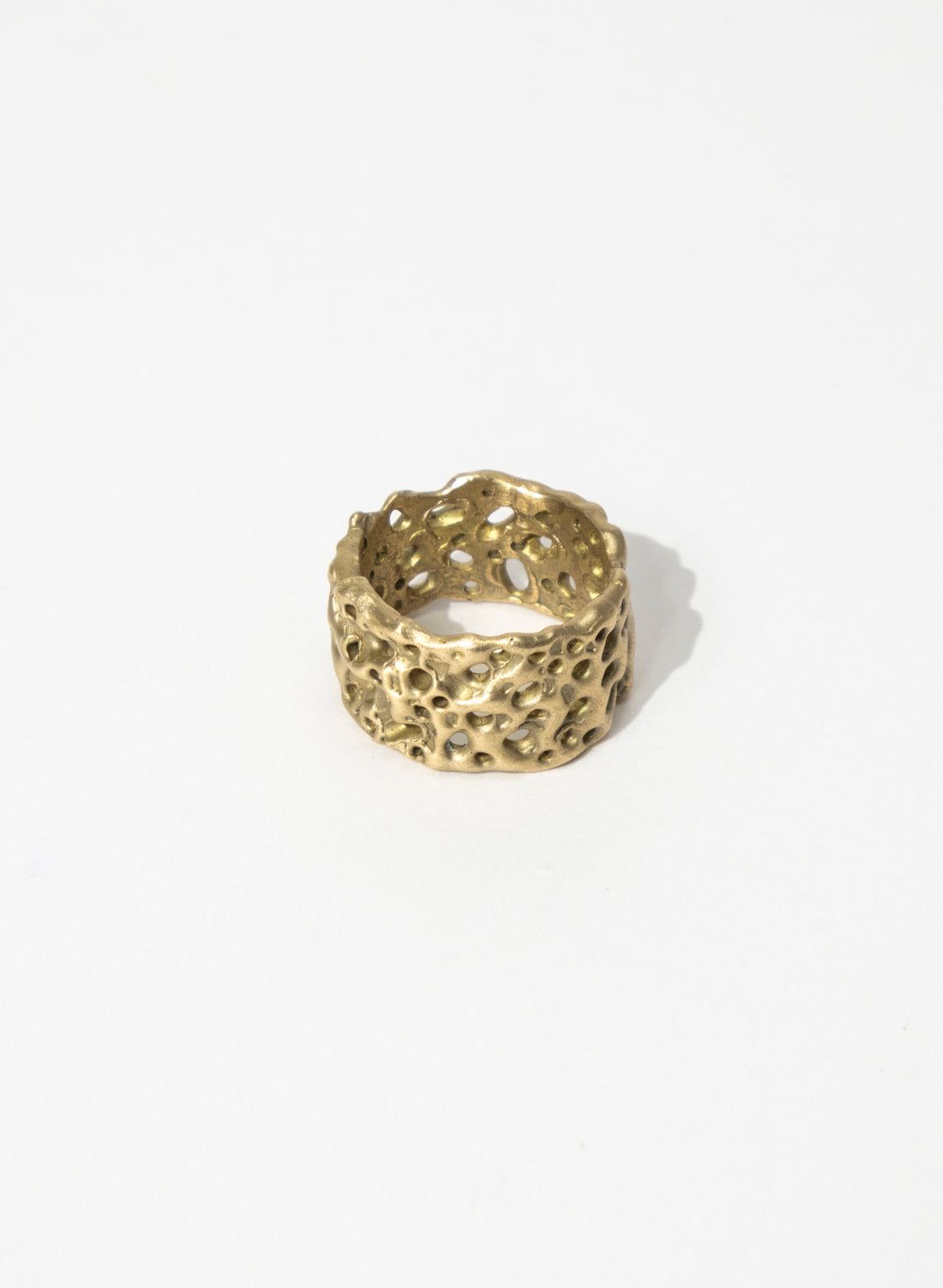 Coral Bronze Ring