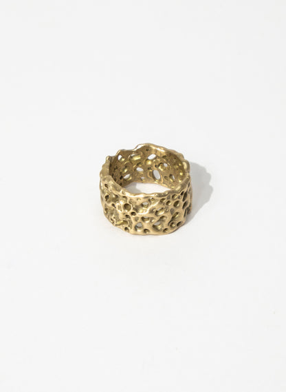 Coral Bronze Ring
