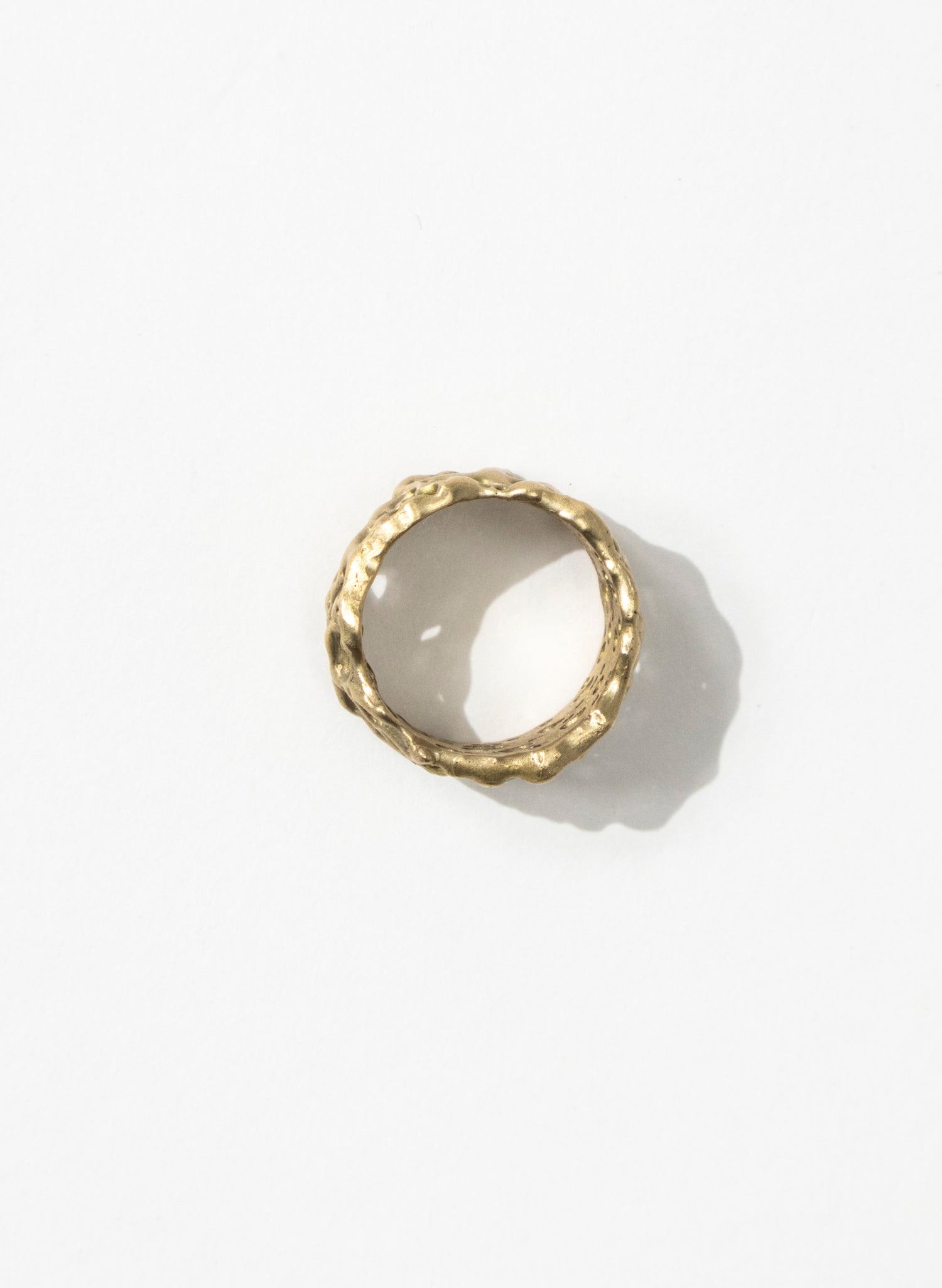 Coral Bronze Ring