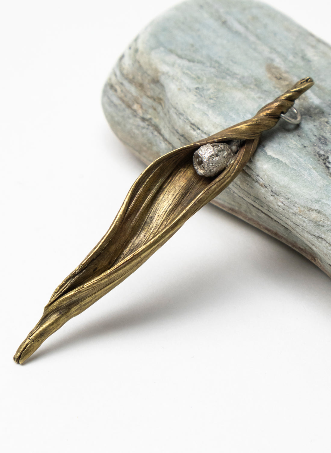 Bronze Pod Pendant
