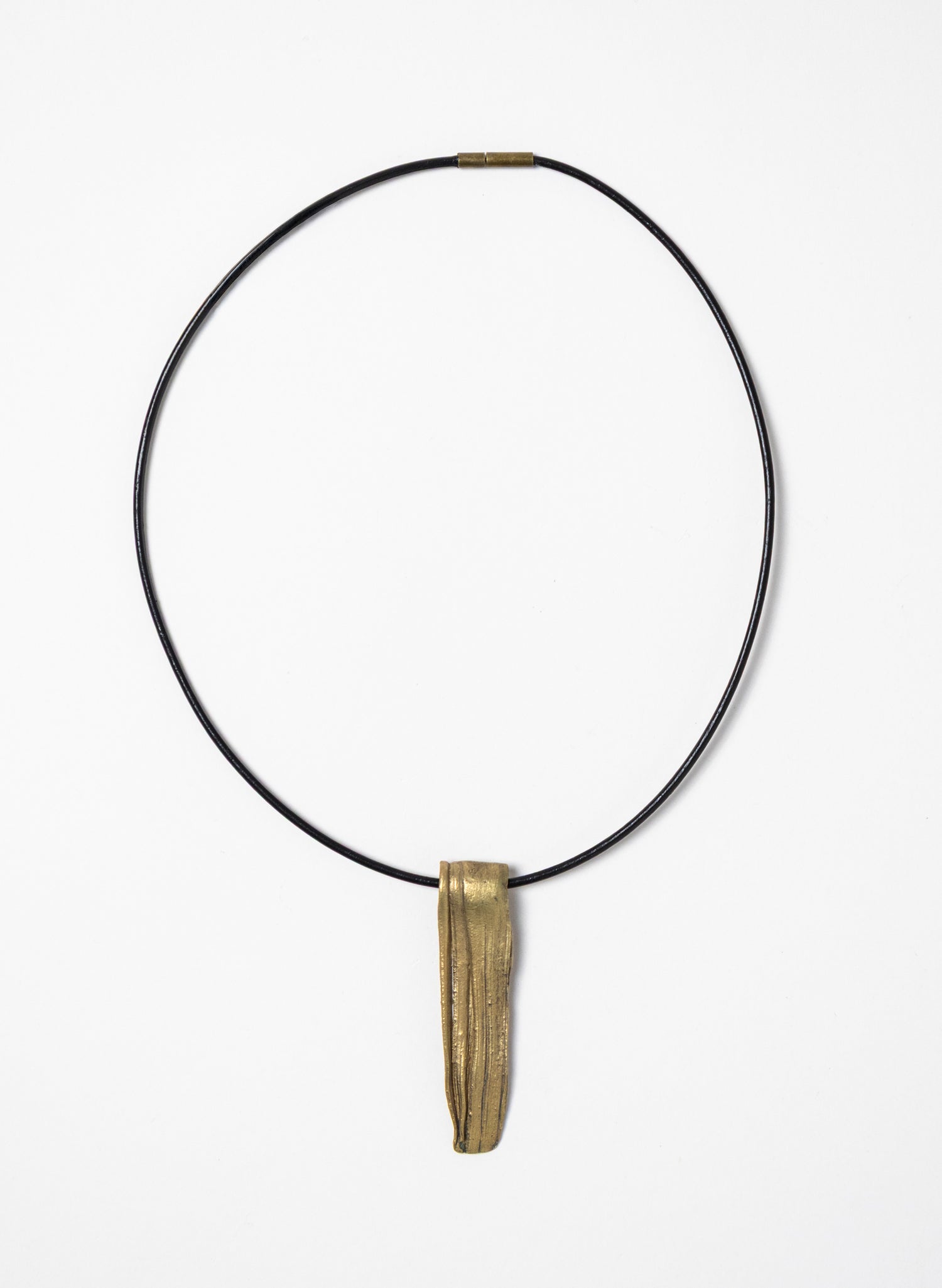 Bronze Botanical Pendant