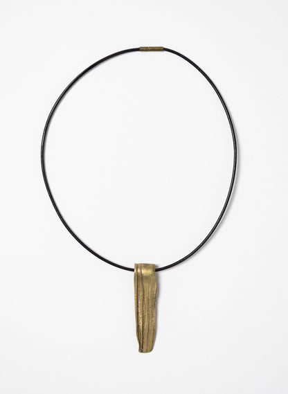 Bronze Botanical Pendant