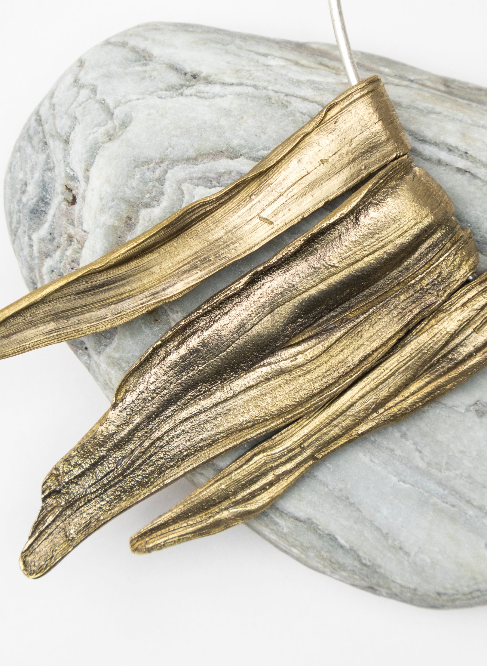 Bronze Botanical Pendant