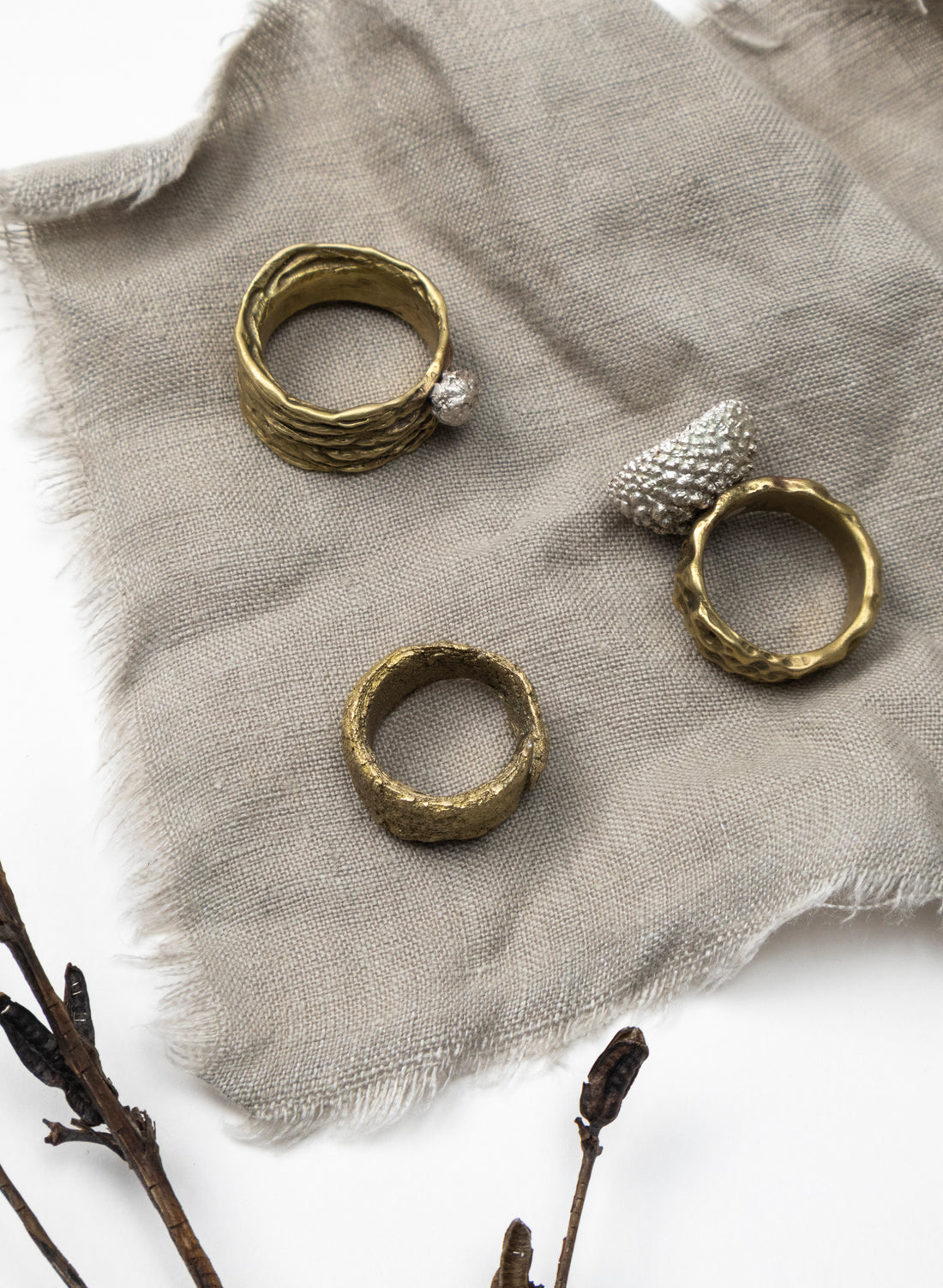Acorn Botanical Ring