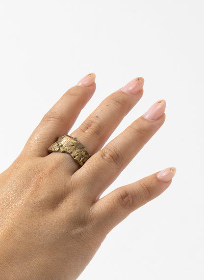 Lava Bronze Ring