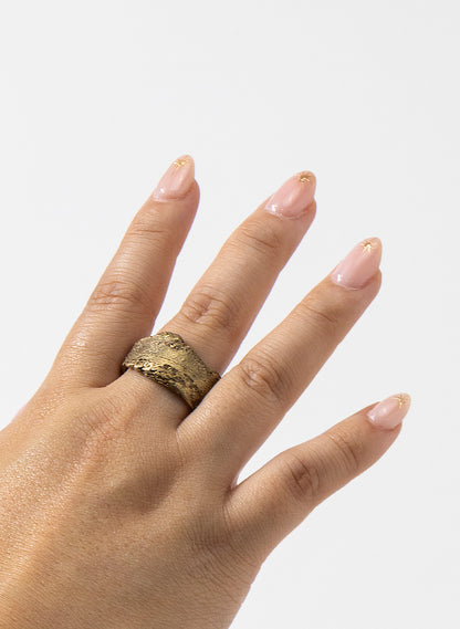 Lava Bronze Ring