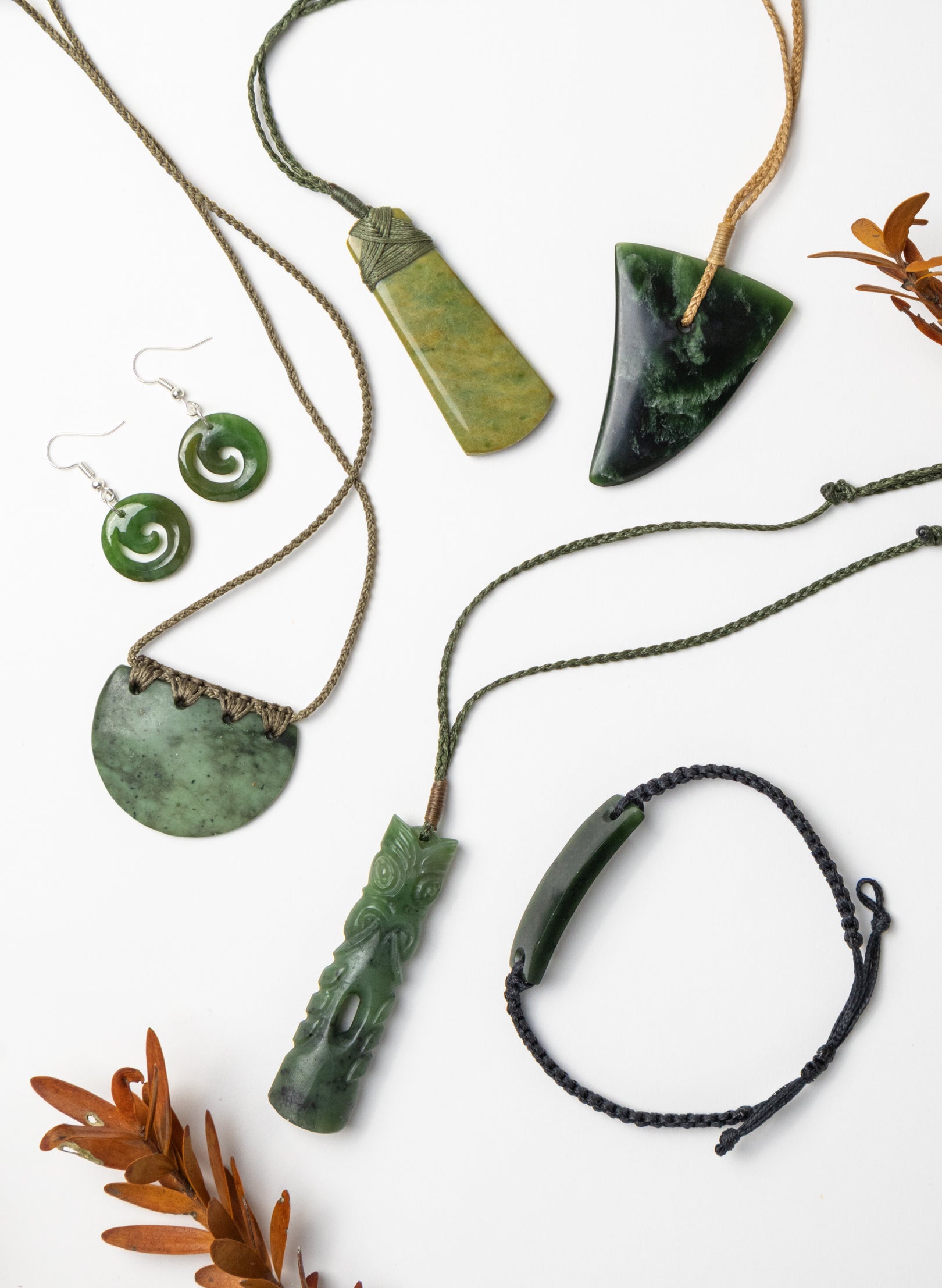 Pounamu Earrings
