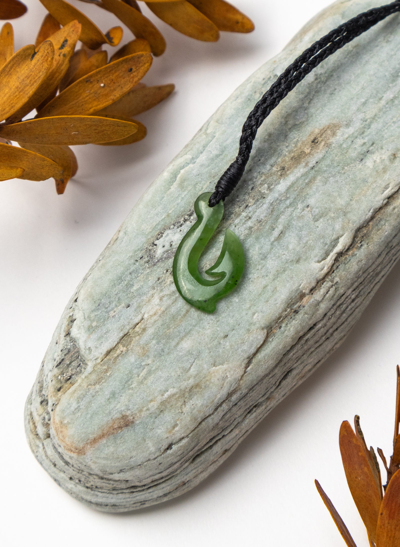 Mini Hei Matau Pounamu Pendant