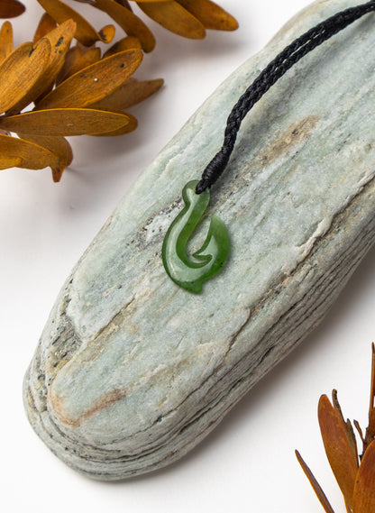 Mini Hei Matau Pounamu Pendant