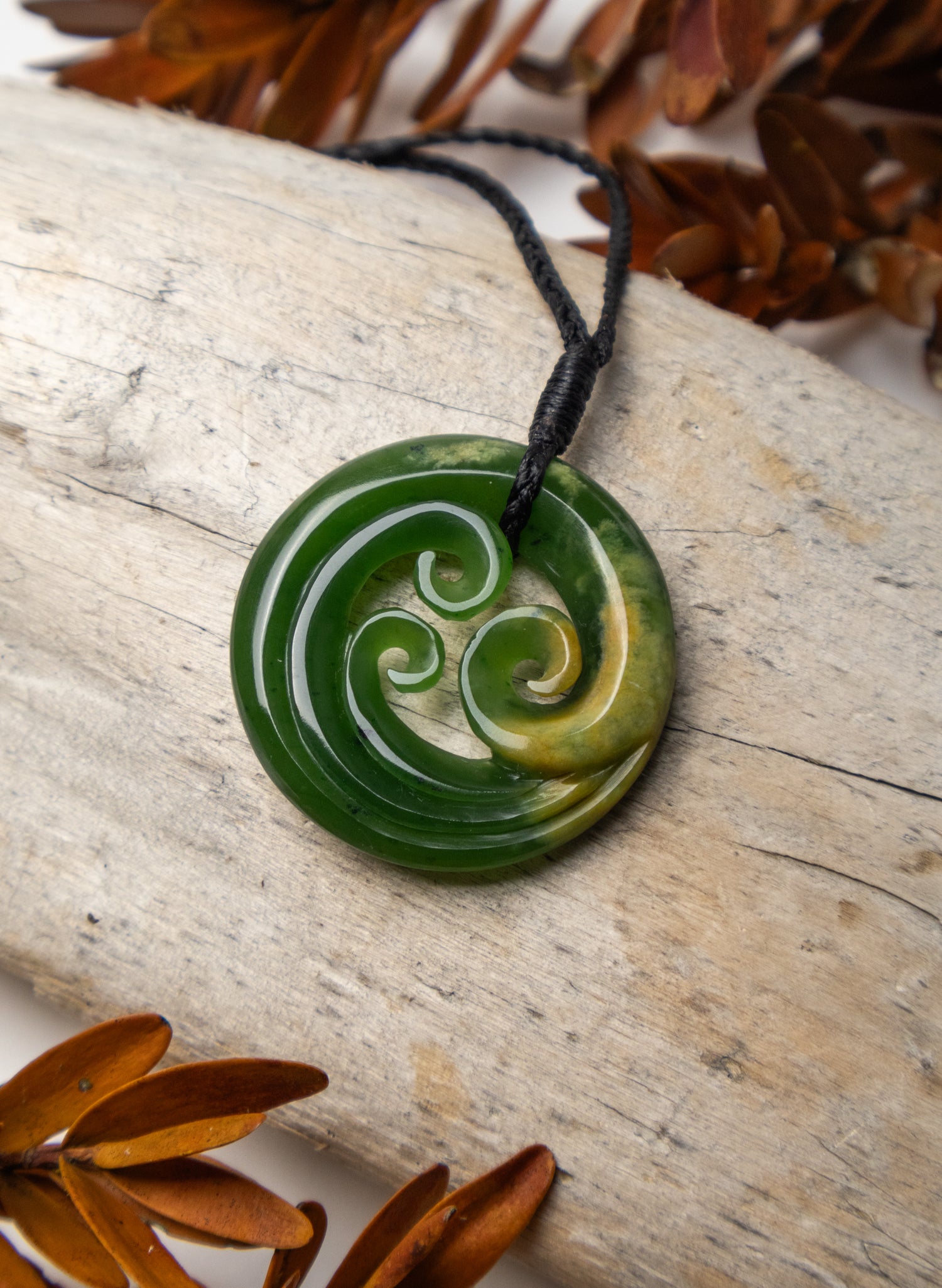 Pounamu Koru Pendant