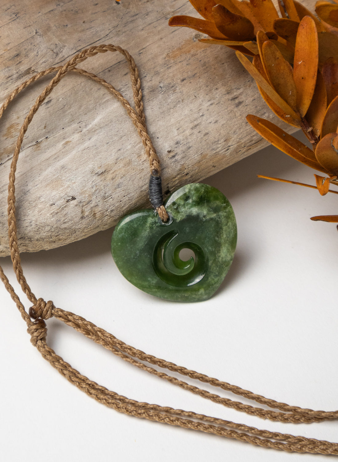 Pounamu Heart Pendant